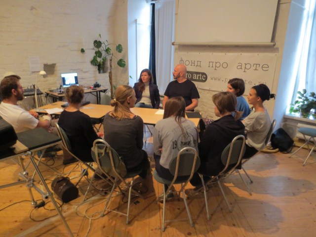 Planning the performance.